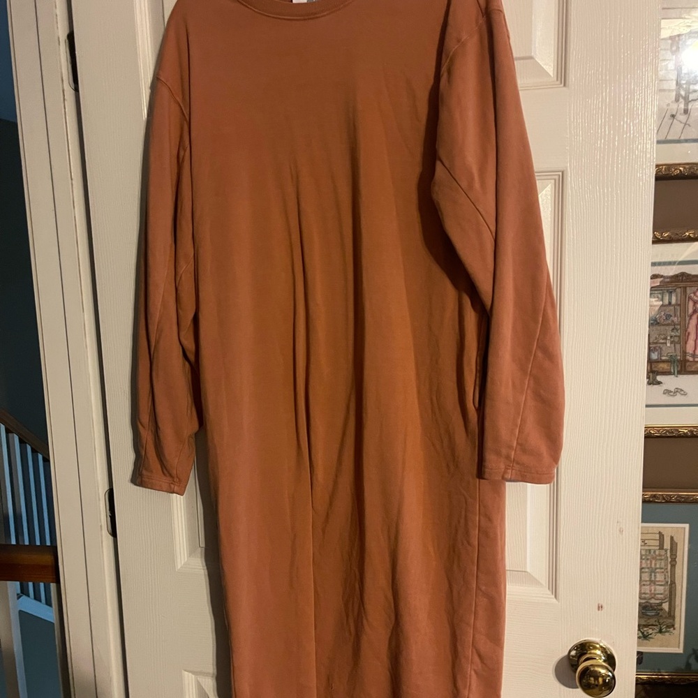 Double Zero Warm Brown Top
